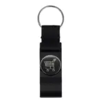 3-in-1 flesopener sleutelhanger, zwart