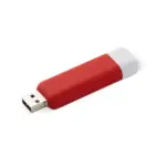 Modular USB stick 8GB roodwit - Hidalgo-werbeartikel Modular USB stick 8GB, rood/wit