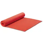 Fitness yogamat met draagtas, rood