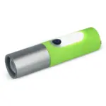 Oplaadbare 10 W LED-zaklamp met zoomfunctie 300 lm, lichtgroen