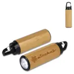 Bamboe zaklamp met clip