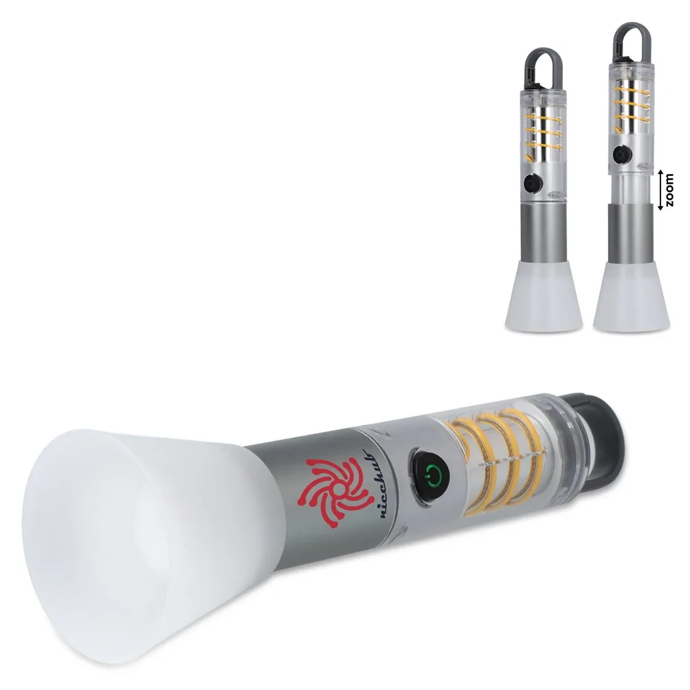 Multifunctionele zaklamp van gerecycled materiaal