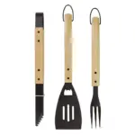 Barbecue gereedschapsset hout — productfoto 3