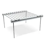 Draagbare barbecue, zilver