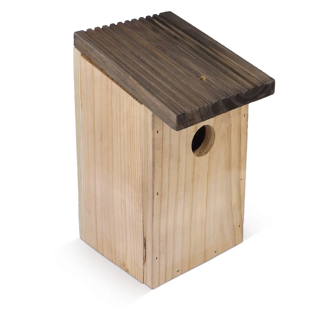 Vogelhuisje Rustiek productfoto 2 - Hidalgo-werbeartikel Vogelhuisje Rustiek — productfoto 2
