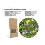 Bloemenzaad vlinder en bijen 4 gram — productfoto 5