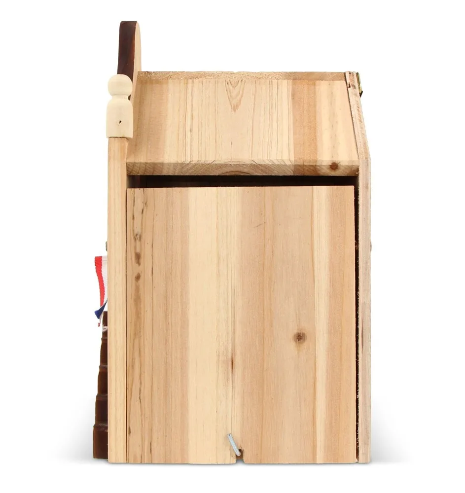 Houten Vogelhuisje productfoto 5 - Hidalgo-werbeartikel Houten Vogelhuisje — productfoto 5