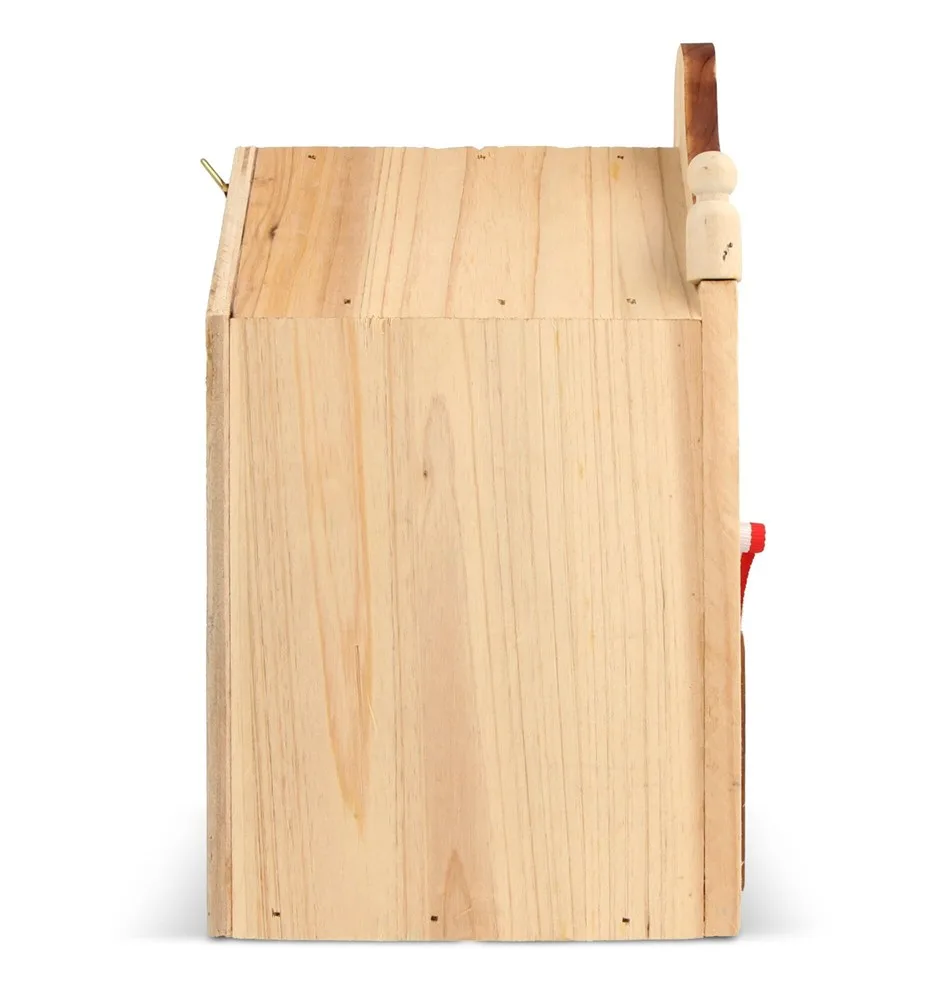 Houten Vogelhuisje productfoto 6 - Hidalgo-werbeartikel Houten Vogelhuisje — productfoto 6