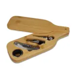 Wijnset in bamboe doos — productfoto 2