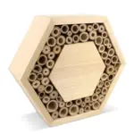 Bijenhuis van FSC-hout zeshoekig — productfoto 2