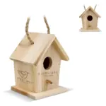 Klein vogelhuisje van FSC-hout