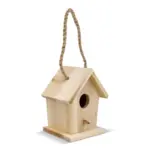 Klein vogelhuisje van FSC-hout — productfoto 2