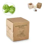 FSC Houten Plantenbak Set – Basilicum