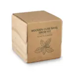FSC Houten Plantenbak Set – Basilicum — productfoto 2