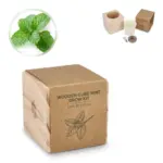 FSC Houten Plantenbak Set Mint - Hidalgo-werbeartikel FSC Houten Plantenbak Set – Mint