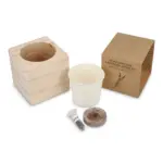 FSC Houten Plantenbak Set - Lavendel — productfoto 3
