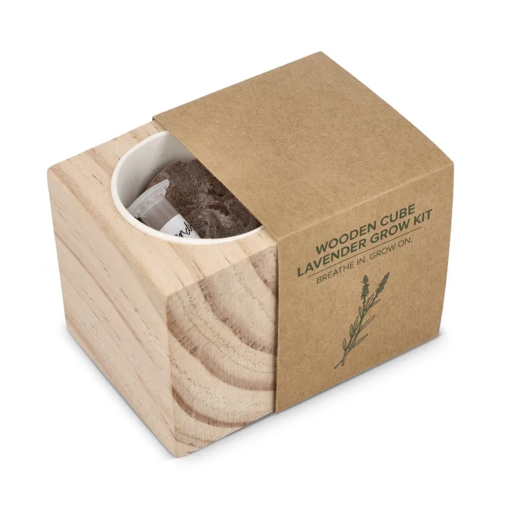 FSC Houten Plantenbak Set - Lavendel productfoto 4 - Hidalgo-werbeartikel FSC Houten Plantenbak Set - Lavendel — productfoto 4
