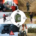 Outdoor Survival 2-in-1 thermische poncho — productfoto 6