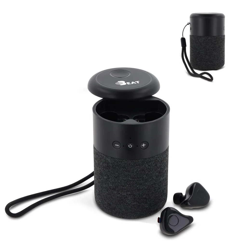 William Draadloze Speaker met TWS oordopjes