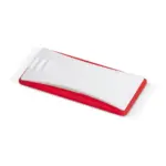 Webcam cover, wit / rood