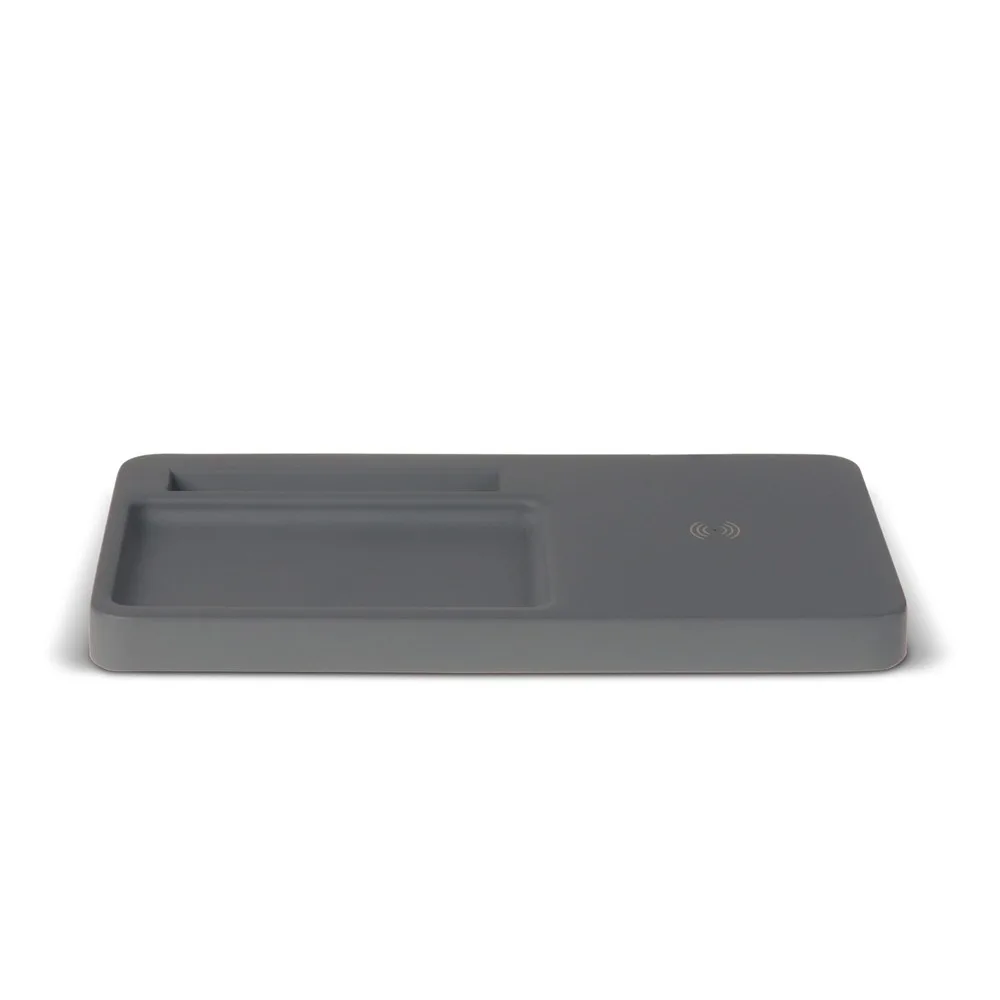 Limestone Desk organizer with wireless charger 5W productfoto 3 - Hidalgo-werbeartikel Limestone Desk organizer with wireless charger 5W — productfoto 3