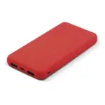 Elite Rubberized Powerbank 8000mAh, rood