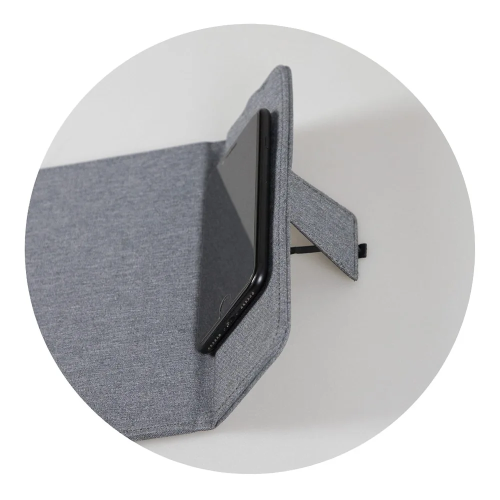 Muismat met draadloos oplaadstation 5W productfoto 2 - Hidalgo Muismat met draadloos oplaadstation 5W — productfoto 2