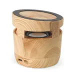 Houten look speaker 3W & draadloos laadstation 5W — productfoto 4