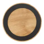 Houten look speaker 3W draadloos laadstation 5W productfoto 8 - Hidalgo-werbeartikel Houten look speaker 3W & draadloos laadstation 5W — productfoto 8