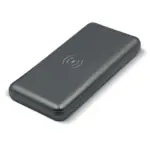 Elite Powerbank met Draadloze Oplader 8000mAh, donker gun metal