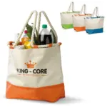 Draagtas canvas 380gm² - Katoenendraagtassen Draagtas canvas 380g/m²