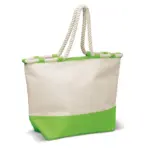 Draagtas canvas 380g/m², lichtgroen