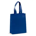 Draagtas gelamineerd non-woven klein 105g/m², donkerblauw