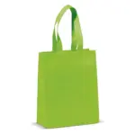 Draagtas gelamineerd non-woven klein 105g/m², lichtgroen