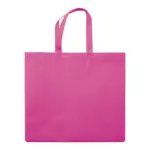 Draagtas gelamineerd non-woven groot 105g/m², roze — productfoto 14