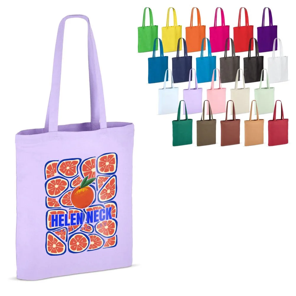 Schoudertas katoen OEKO-TEX® 140g/m² 38x42cm