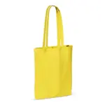 Schoudertas katoen OEKO-TEX® 140g/m² 38x42cm, geel