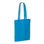 Schoudertas katoen OEKO-TEX® 140g/m² 38x42cm, lichtblauw