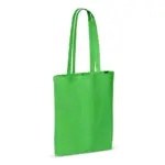 Schoudertas katoen OEKO-TEX® 140g/m² 38x42cm, lichtgroen