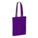 Schoudertas katoen OEKO-TEX® 140g/m² 38x42cm, paars