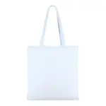 Schoudertas katoen OEKO-TEX® 140g/m² 38x42cm, pastel blauw