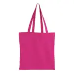 Schoudertas katoen OEKO-TEX® 140g/m² 38x42cm, roze