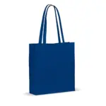 Schoudertas katoen OEKO-TEX® 140gm² 38x10x42cm blauw - Hidalgo-werbeartikel Schoudertas katoen OEKO-TEX® 140g/m² 38x10x42cm, blauw