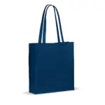 Schoudertas katoen OEKO-TEX® 140gm² 38x10x42cm donkerblauw - Hidalgo-werbeartikel Schoudertas katoen OEKO-TEX® 140g/m² 38x10x42cm, donkerblauw