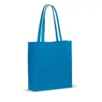 Schoudertas katoen OEKO-TEX® 140gm² 38x10x42cm lichtblauw - Hidalgo-werbeartikel Schoudertas katoen OEKO-TEX® 140g/m² 38x10x42cm, lichtblauw