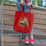 Schoudertas canvas OEKO-TEX® 270g/m² 42x12x43cm — productfoto 4