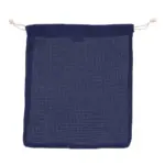 Herbruikbaar groente & fruit zakje OEKO-TEX® katoen 25x30cm, donkerblauw