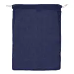 Herbruikbaar groente & fruit zakje OEKO-TEX® katoen 30x40cm, donkerblauw