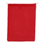 Herbruikbaar groente & fruit zakje OEKO-TEX® katoen 30x40cm, rood