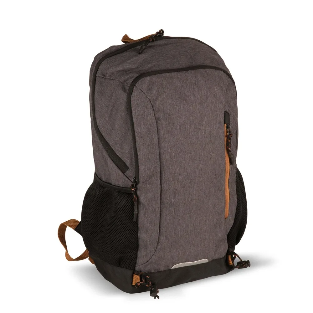 R-PET outdoor rugzak donker grijs - Hidalgo R-PET outdoor rugzak, donker grijs